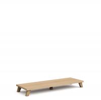 Цоколь 1200 мм на опорах (дуб Ривьера)