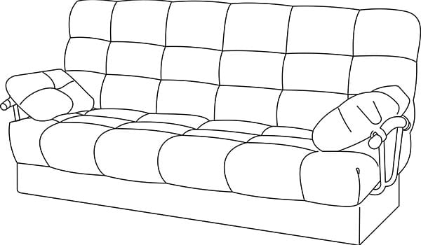 ПРЯМОЙ ДИВАН МИЛАН