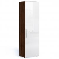 Шкаф-пенал Solo 600мм (орех Коламбия/белый)