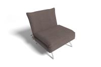 Кресло Смайл (Рогожка 10 (Коричневый))