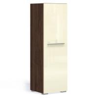 Шкаф-пенал Solo (орех Коламбия/ваниль) левый