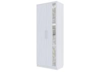 МС Николь 1 Шкаф двухстворчатый универсальный (ясень анкор светлый)