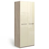 Шкаф для одежды Solo двухстворчатый (глянец ваниль)