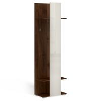Вешалка в прихожую Соло закрытая (орех Коламбия/мокко)