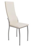 Стул хром "Лорд" (Сантекс Бежевый)