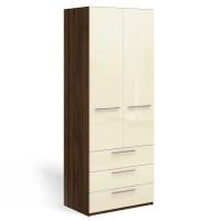 Шкаф с ящиками для белья Solo (орех Коламбия/ваниль)