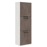 Шкаф-пенал Napoli (Крафт белый/бетон Dark)