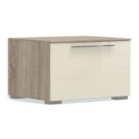 Тумба в гостиную Solo без топа (cонома/ваниль)