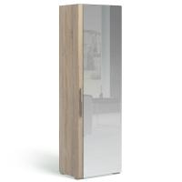 Шкаф-колонка с зеркалом Solo (дуб cонома)