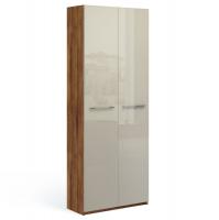 Узкий шкаф для одежды Solo (таксония/мокко)