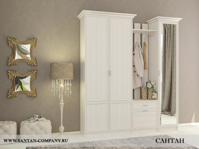 бодега белая/патина серебро