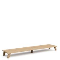 Цоколь 1800 мм на опорах (дуб Ривьера)