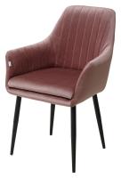 Стул Поль бежевый #5, велюр / черный каркас М-City