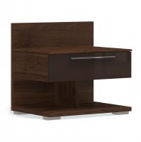 Прикроватная тумба Solo (орех Коламбия/коричневый)