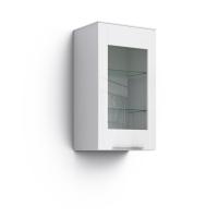 Шкаф навесной Solo (белый/белый глянец)