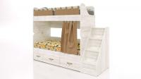 Кровать двухъярусная «Марвин 6-2» с лестницей