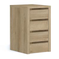 Вкладная тумба для узкого шкафа Solo (дуб Ривьера)