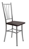 Стул хром "Классик-5" (Рустика Венге)