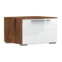 Тумба в гостиную Solo без топа (таксония/белый)