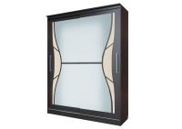 Шкаф-купе №16 (1.5м) (дуб венге)