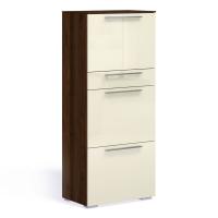 Обувница Solo (орех Коламбия/ваниль)