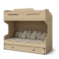 Двухъярусная кровать Атлантида (ривьера) правая