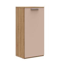 Низкий шкаф-пенал Napoli (Дуб натуральный)