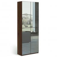 Узкий шкаф в прихожую Solo (орех Коламбия)