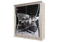 Шкаф-купе №19 (2,0 м) Симфония (дуб сонома)