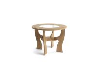 Стол журнальный №5 (ясень шимо светлый)