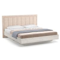 Кровать с мягким изголовьем Napoli-2 (Крафт белый)