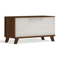 Тумба для обуви на опорах Solo (орех Коламбия/мокко)