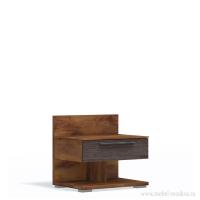 Прикроватная тумба 1 ящик Solo (тис таксония/шпон)