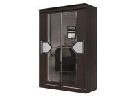 Шкаф-купе №15 (1.5м) (дуб Венге)