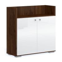 Тумба для письменного стола Solo (орех Коламбия/белый)