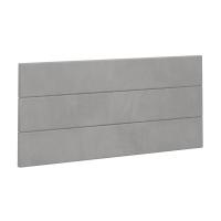 Мягкая вставка для изголовья кровати Илма (серая)