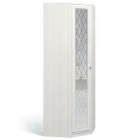 Шкаф угловой с гравировкой на зеркале