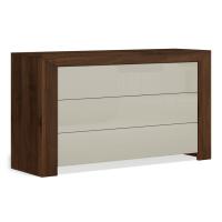 Комод с тремя ящиками Blade (коламбия/мокко)