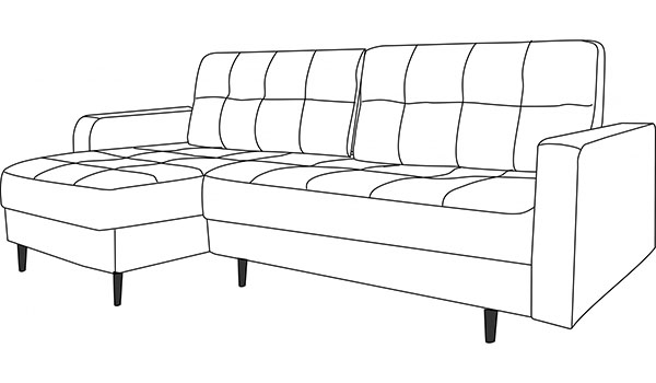 УГЛОВОЙ ДИВАН ОРЛЕАН