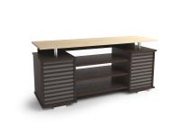 Тумба под телевидеоаппаратуру №102 (дуб венге/млечн)