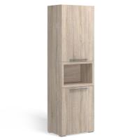 Шкаф-пенал с нишей Solo Quadro (дуб Сонома)