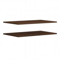 Полки для двухдверного шкафа Solo 2 шт. (орех Коламбия)