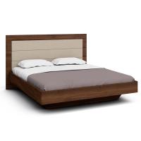 Двуспальная кровать с ящиком для белья Илма-2 (орех Коламбия/F55)