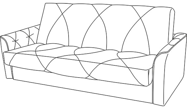 ПРЯМОЙ ДИВАН ВЕРОНА