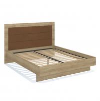 Кровать двуспальная 140х200 Илма (дуб Ривьера/F33)
