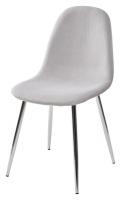 Стул PESCARA UF910-02 LIGHT GREY, велюр  М-City