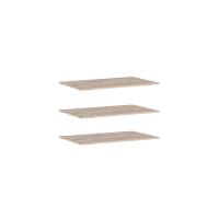 Комплект полок в узкую секцию Napoli (Крафт серый)