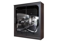 Шкаф-купе №19 (2,0 м) Инфинити (дуб венге)