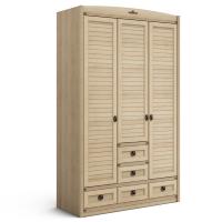 Шкаф для одежды Атлантида рейка (дуб Ривьера)