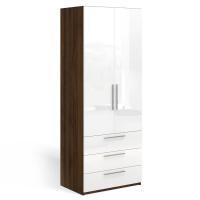 Шкаф с ящиками для белья Solo (орех Коламбия/белый)
